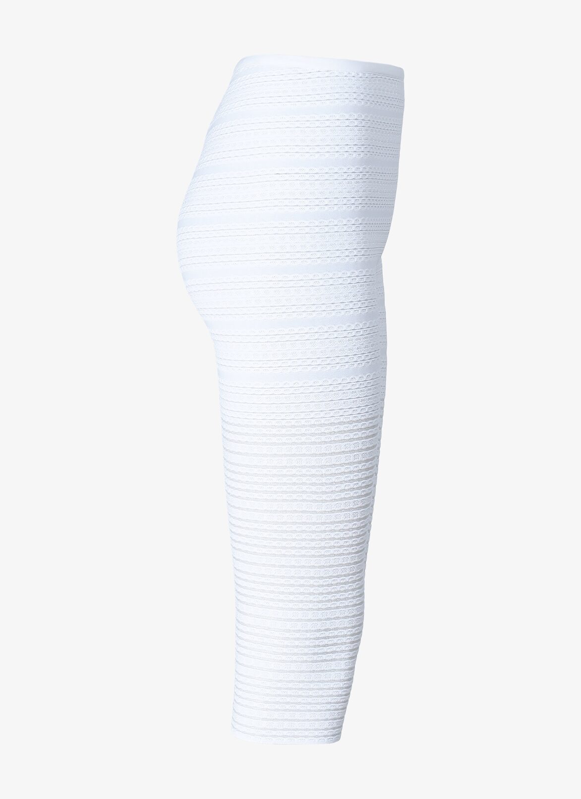 Capri Pants ALAÏA WHITE CAPRI PANTS
